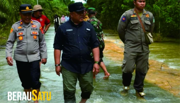 Pemkab Berau Pantau Debit Air Dan Siapkan Bantuan Banjir Segah