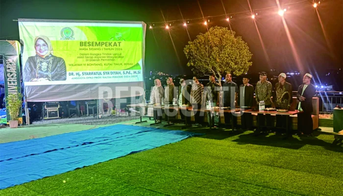 Temui Konstituen Dan Gelar Besempekat Di Berau, Syarifatul Syadiah Janji Realisasikan Aspirasi